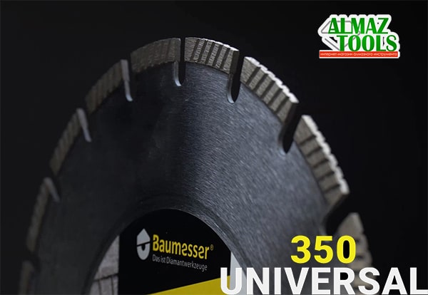 Круг на швонарезчик и бензорез Baumesser_Universal_350