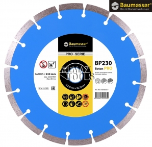 Диск отрезной алмазный Baumesser Beton Pro 230мм 1A1RSS