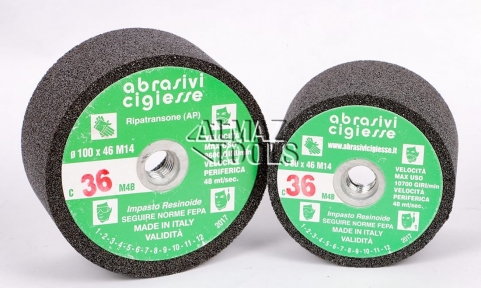 Шарошка абразивная корундовая Abrasivi cigiesse по камню