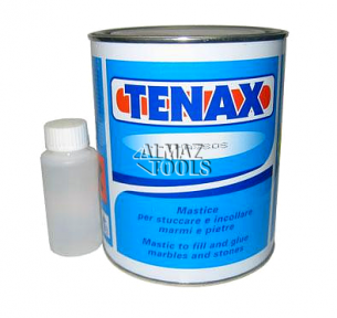 Густой прозрачный клей-шпатлёвка TENAX Thassos