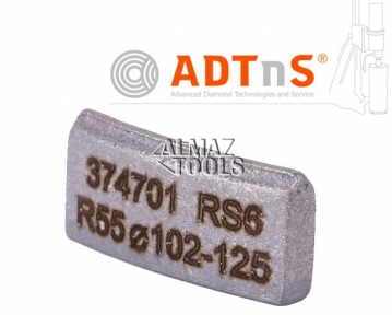 Реставрация алмазных коронок ADTnS DBD RS6