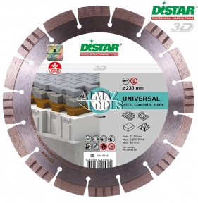 Круг алмазный Distar Bestseller Universal 1A1RSS