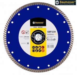 Круг алмазный Baumesser Turbo Stahlbeton PRO